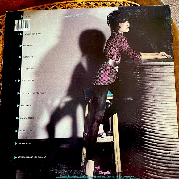 COPY - Vinyl Lp Pat Benatar: Precious time - Picture 3 of 8